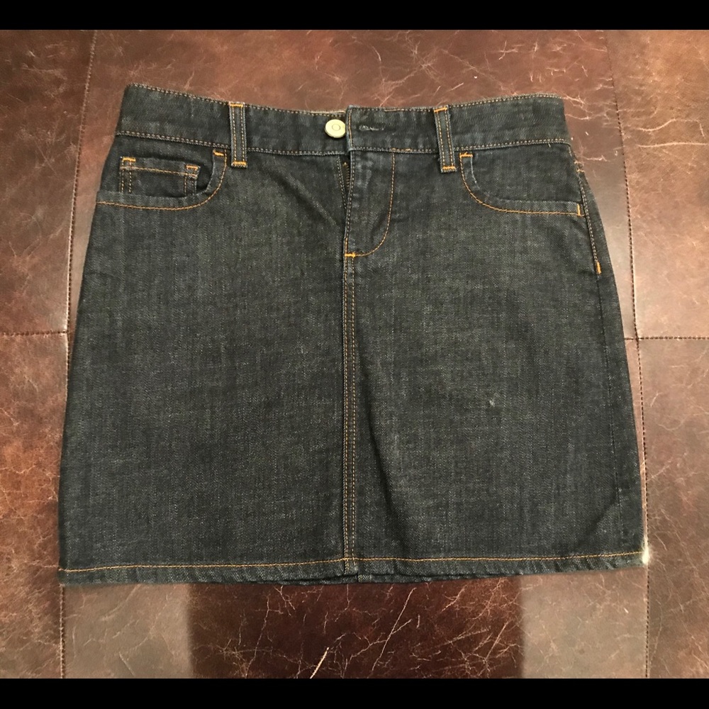 NWT J. Crew Denim Mini Skirt
